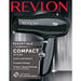 Revlon 1875W Compact Travel Hair Dryer Hair Dryer Revlon 