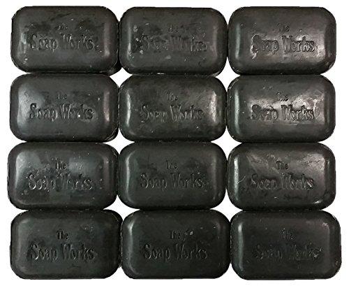 Soap Works Coal Tar Bar Soap - 12 pack Natural Soap SOAP WORKS 