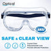 Optical Care Medical Safety Goggles, Eye Protection, Eye Shield, Protective Goggles, Anti Fog Goggles Medical Eye Protection Medical, Googles Safety Lab Goggles, Nurses Face Protection, Science Goggles for Schools, Teachers and Classrooms Apparel Fuyuanda Optical 