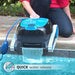 Dolphin Nautilus CC Automatic Robotic Pool Cleaner - Ideal for Above and In-Ground Swimming Pools up to 33 Feet - with Large Capacity Top Load Filter Basket Lawn & Patio DOLPHIN 
