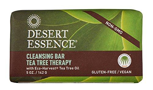 Desert Essence TTree Therapy Bar Soap (2pk) 5 Oz Natural Soap Desert Essence 