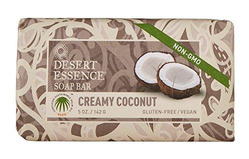 Desert Essence Soap Bar Creamy Coconut - 5 oz Natural Soap Desert Essence 