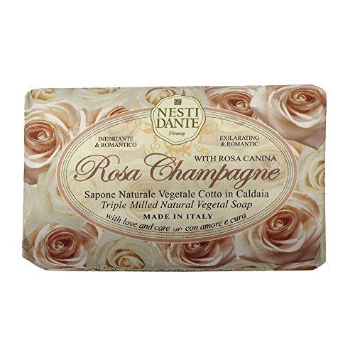 Nesti Dante Nesti dante le rose collection - rosa champagne, 5.3oz, 5.3 Ounce Natural Soap Nesti Dante 