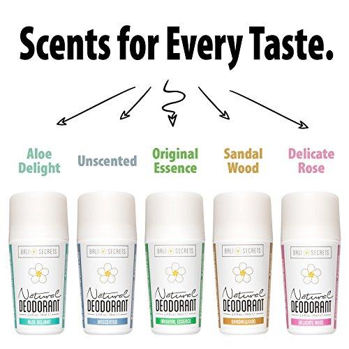Bali Secrets Natural Deodorant – Organic & Vegan – For Women & Men Beauty & Health Bali Secrets 