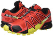 Salomon Men's Speedcross 4 Trail Running Shoes Radiant Red/Black / Corona Yellow 10 Men's Trail Shoes Salomon 