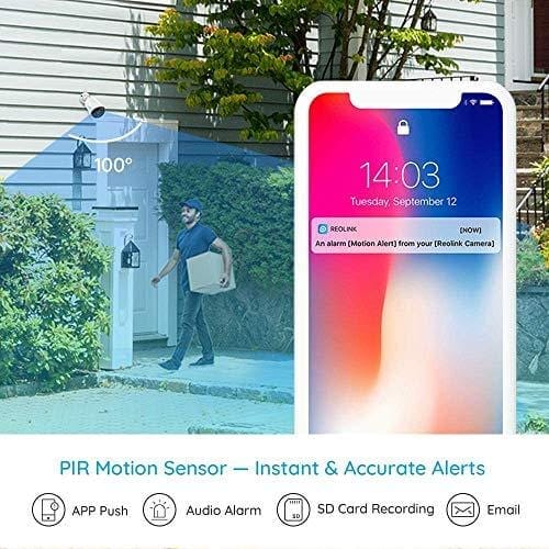 Outdoor Security Camera System Wireless, Solar Battery Powered, 1080p Wirefree Waterproof 2-Way Audio Night Vision w/PIR Motion Sensor, Support Alexa/Google Assistant/Local SD, Argus Eco+Solar Panel Camera REOLINK 