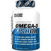 Evlution Nutrition Omega 3 Fish Oil 1250mg | HIGH EPA 450mg + DHA 300mg Triple Strength Burpless Capsules (120 Servings) Supplement Evlution 