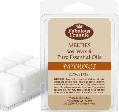 2.75 oz Patchouli 100% Soy Wax Meltie/Tart/Melt made with Pure Essential Oil Essential Oil Fabulous Frannie 