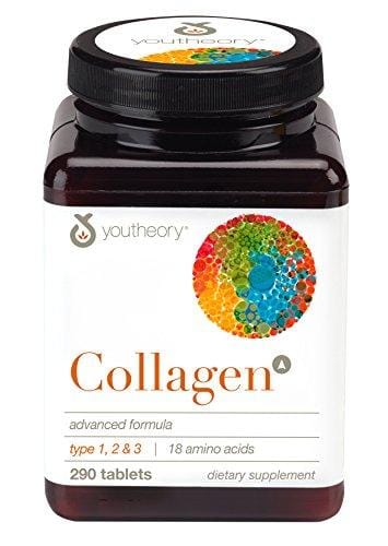 Youtheory Collagen Advanced with Vitamin C, 290 Count (1 Bottle) Supplement Youtheory 