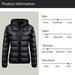 Wantdo Women's Lightweight Packable Down Jacket(Black, Medium) Ski Wantdo 