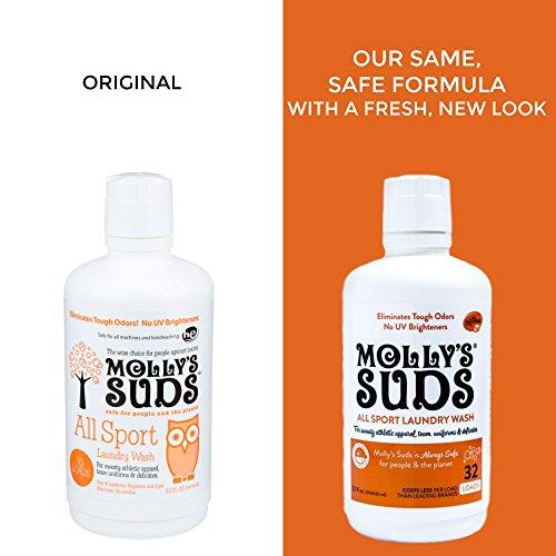 Molly's Suds Natural All Sport Laundry Wash 32 fl oz. Laundry Detergent Molly's Suds 