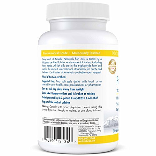 Nordic Naturals Proomega 2000-d - Fish Oil, 1125 Mg Epa, 875 Mg Dha, 1000 Iu Vitamin D3 Supplement Nordic Naturals 