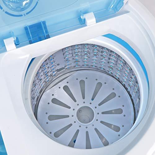  SUPER DEAL Portable Washer Twin Tub Mini Washing