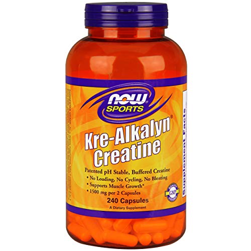 NOW Sports Kre-Alkalyn Creatine,240 Capsules Supplement Now Sports 