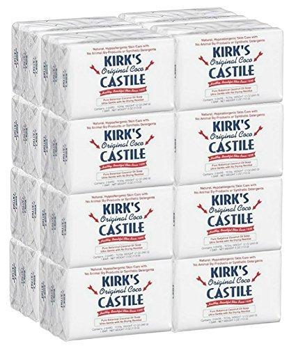 Kirk's Original Coco Castile Soap (48 Pack Case) Natural Soap Kirk's 