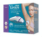Gillette Venus Silk-expert 3 BD3001 Permanent Hair Reduction IPL, White/Purple, with Venus Razor Beauty Braun 