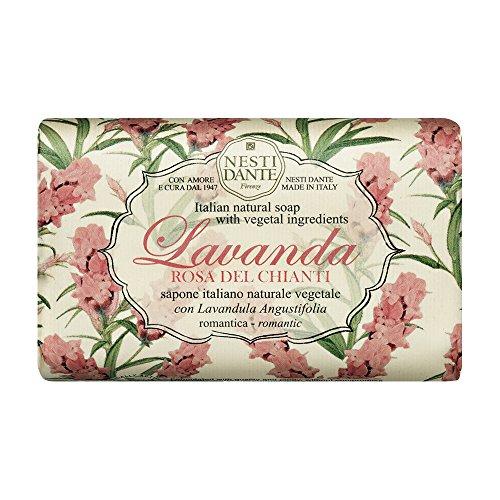 Nesti Dante Nesti dante lavanda natural soap - rosa del chianti - romantic, 5.29oz, 5.29 Ounce Natural Soap Nesti Dante 