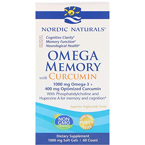 Nordic Naturals Omega Memory, 60 Count Supplement Nordic Naturals 