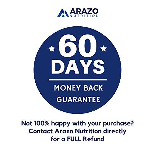 Organic Coconut Oil 2000mg - 100% EXTRA VIRGIN Cold Pressed for Weight Loss, Skin, Hair, Nails - 120 Softgel Capsules - Arazo Nutrition Supplement Arazo Nutrition 