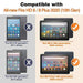 MoKo Case Compatible with All-New Kindle Fire HD 8 Tablet and Fire HD 8 Plus Tablet (10th Generation, 2020 Release),Slim Folding Stand Cover with Auto Wake/Sleep - Black Personal Computer MoKo 