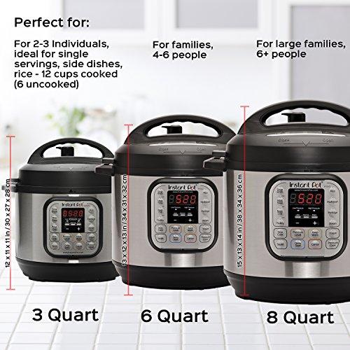 Instant Pot Duo Mini 3 Qt 7-in-1 Multi-Use Programmable Pressure Cooker