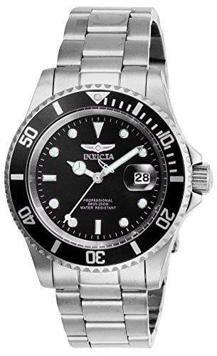 Invicta Men's Pro Diver Quartz Watch with Stainless Steel Strap, Silver, 20 (Model: 26970) Watch Invicta 
