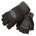 Olympia 757 Airforce Fingerless Gel Classic Motorcycle Gloves (Black, X-Large) Automotive Parts and Accessories Olympia Sports 