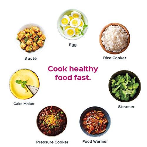 LUX80 8 Qt 6-in-1 Multi- Use Programmable Pressure Cooker, Slow Cooker, Rice Cooker, Sauté, Steamer, and Warmer Kitchen & Dining Instant Pot 