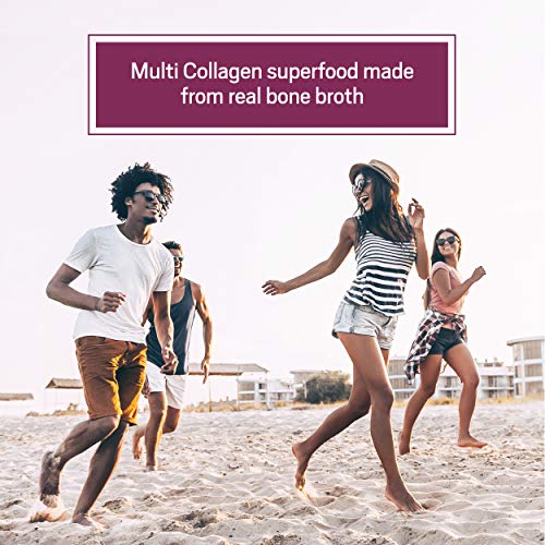Ancient Nutrition Bone Broth Collagen Powder 30 Servings of All-Natural Protein Powder Loaded with Bone Broth Co-Factors (Pure, 30 Servings) Supplement Ancient Nutrition 