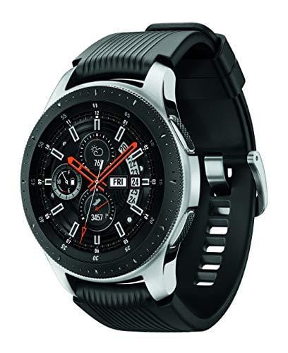 Samsung Galaxy Watch smartwatch (46mm, GPS, Bluetooth) – Silver/Black (US Version with Warranty) Wireless Samsung Electronics 