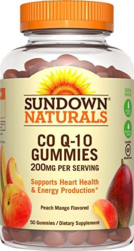 Sundown Naturals Co Q-10 200 mg, 50 Gummies Supplement Sundown Naturals 