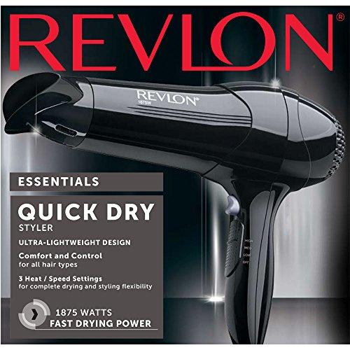 Revlon 1875W Quick Dry Lightweight Hair Dryer Hair Dryer Revlon 