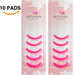Pink Eyelash Curler Refills (10-Pack) Replacement Pads | Eye Lash and Cosmetic Accessory | Create Permanent Curls and Intense Lashes | Universal Fit for Standard Curlers Skin Care Petunia Skincare 