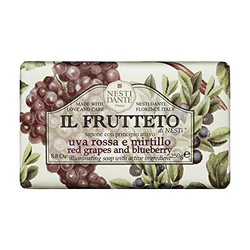 Nesti Dante Nesti dante il frutteto illuminating soap - red grapes and blueberry, 8.8oz, 8.8 Ounce Natural Soap Nesti Dante 