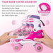 Otw-Cool Adjustable Roller Skates for Girls and Women, All 8 Wheels of Girl's Skates Shine, Safe and Fun Illuminating for Kids Outdoors Otw-Cool 