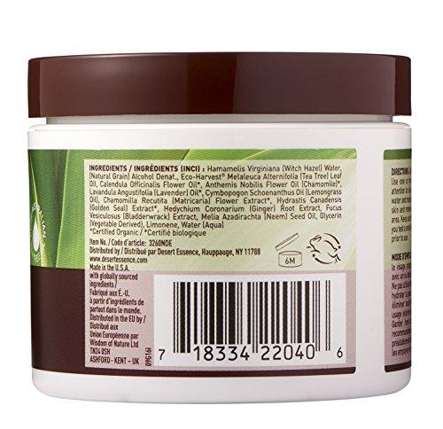 Desert Essence Tea Tree Oil Facial Cleansing Pads - 50 Count Skin Care Desert Essence 