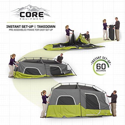 CORE 9 Person Instant Cabin Tent - 14' x 9' Tent CORE 