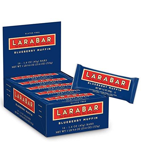 Larabar Gluten Free Bar, Blueberry Muffin, 1.6 oz Bars (16 Count) Food & Drink LÄRABAR 