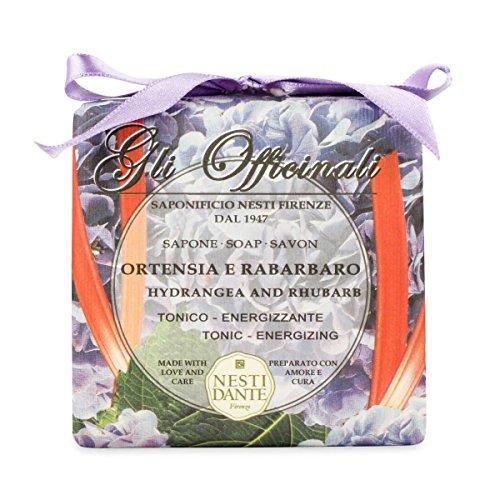 Nesti Dante Hydrangea & Rhubarb Soap 200 g bar Natural Soap Nesti Dante 