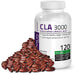 Bronson CLA 3000 Extra High Potency Supports Healthy Weight Management, Non-GMO Conjugated Linoleic Acid From Safflower Oil, Gluten Free, Stimulant Free, 120 Softgels Supplement Bronson 