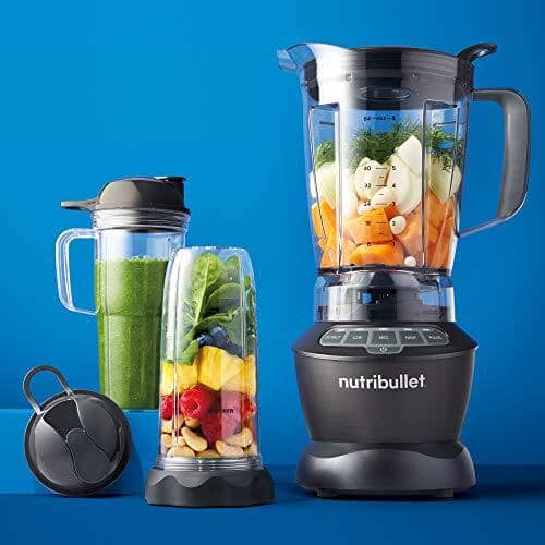 NutriBullet ZNBF30500Z Blender Combo 1200 Watt, 1200W, Dark Gray Kitchen NutriBullet 