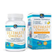 Nordic Ultimate Omega Fish Gelatin - Omega-3 Supplement, Concentrated Fish Oil with More DHA and EPA, Supports Heart Health, Brain Development, Healthy Joints, and Overall Wellness, Lemon, 60 Count Supplement Nordic Naturals 