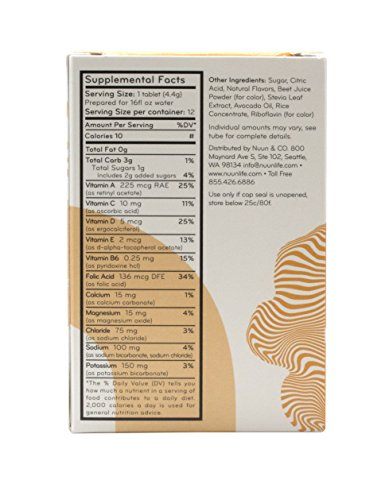 Nuun Hydration: Vitamin + Electrolyte Drink Tablets, Mixed Fruit Flavor Pack, Box of 4 Tubes (48 servings), Enhanced for Energy and Daily Health Supplement Nuun 
