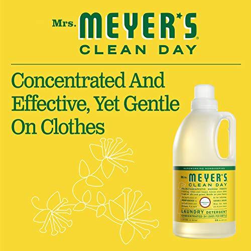 Mrs. Meyer’s Laundry Detergent, Honeysuckle, 64 fl oz Laundry Detergent Mrs. Meyers 