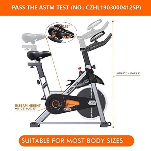 Yosuda indoor cycling bike best sale stationary manual