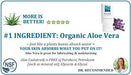 Aloe Cadabra Organic Personal Lubricant and Natural Vaginal Moisturizer with 95% Aloe Vera, French Lavender, 2.5 Ounce Aloe Cadabra Aloe Cadabra 