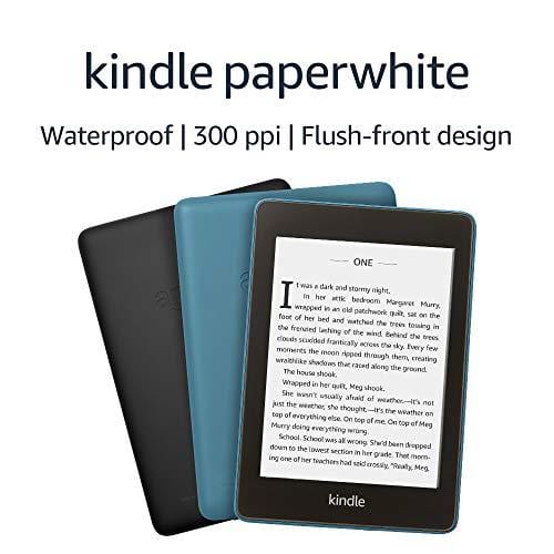 Kindle Paperwhite – Now Waterproof with more than 2x the Storage – Includes Special Offers Digital Text Amazon 