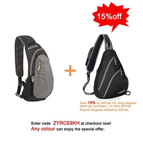 G4Free Crossbody Bag For Women – Fashion Sling Backpack, RFID Pocket, Lightweight Nylon