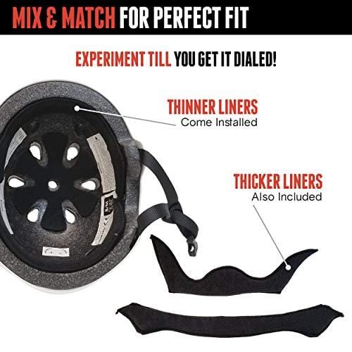 Triple Eight Dual Certified Bike and Skateboard Helmet, Gun Matte, Large / X-Large Outdoors Triple Eight 