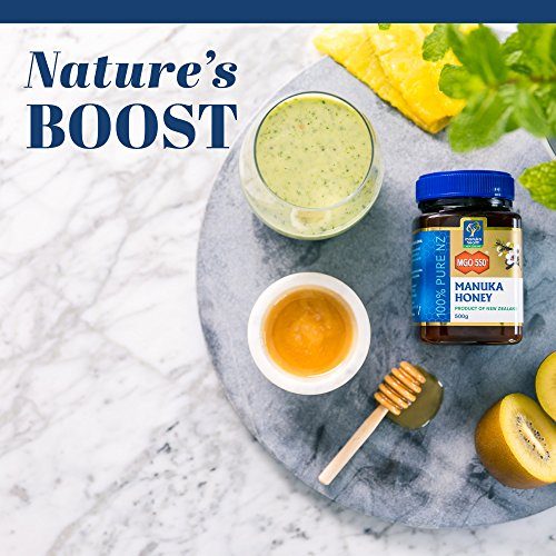 Manuka Health - MGO 550+ Manuka Honey, 100% Pure New Zealand Honey, 8.8 oz (250 g) Supplement Manuka Health 